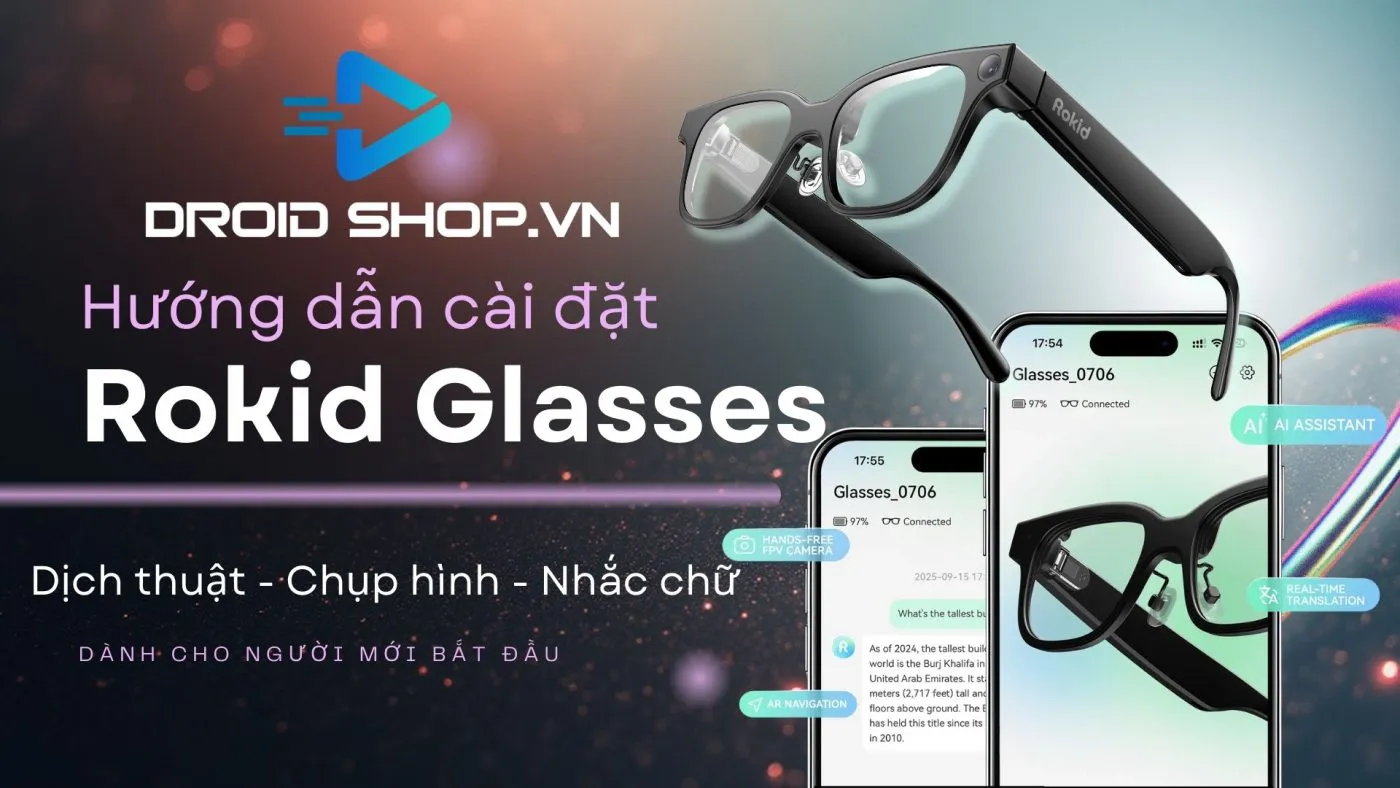 How to set up Rokid Glasses