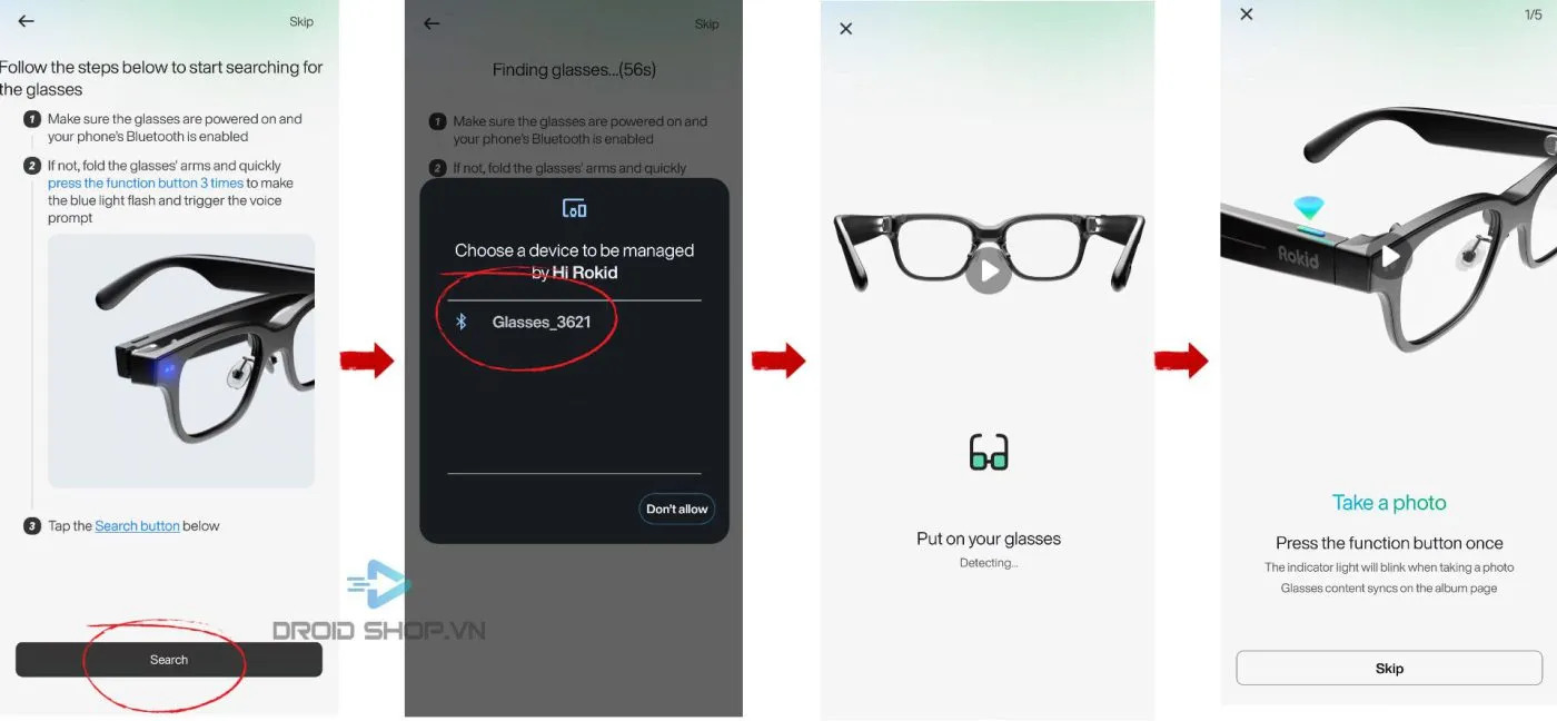 Connect and complete the initial setup