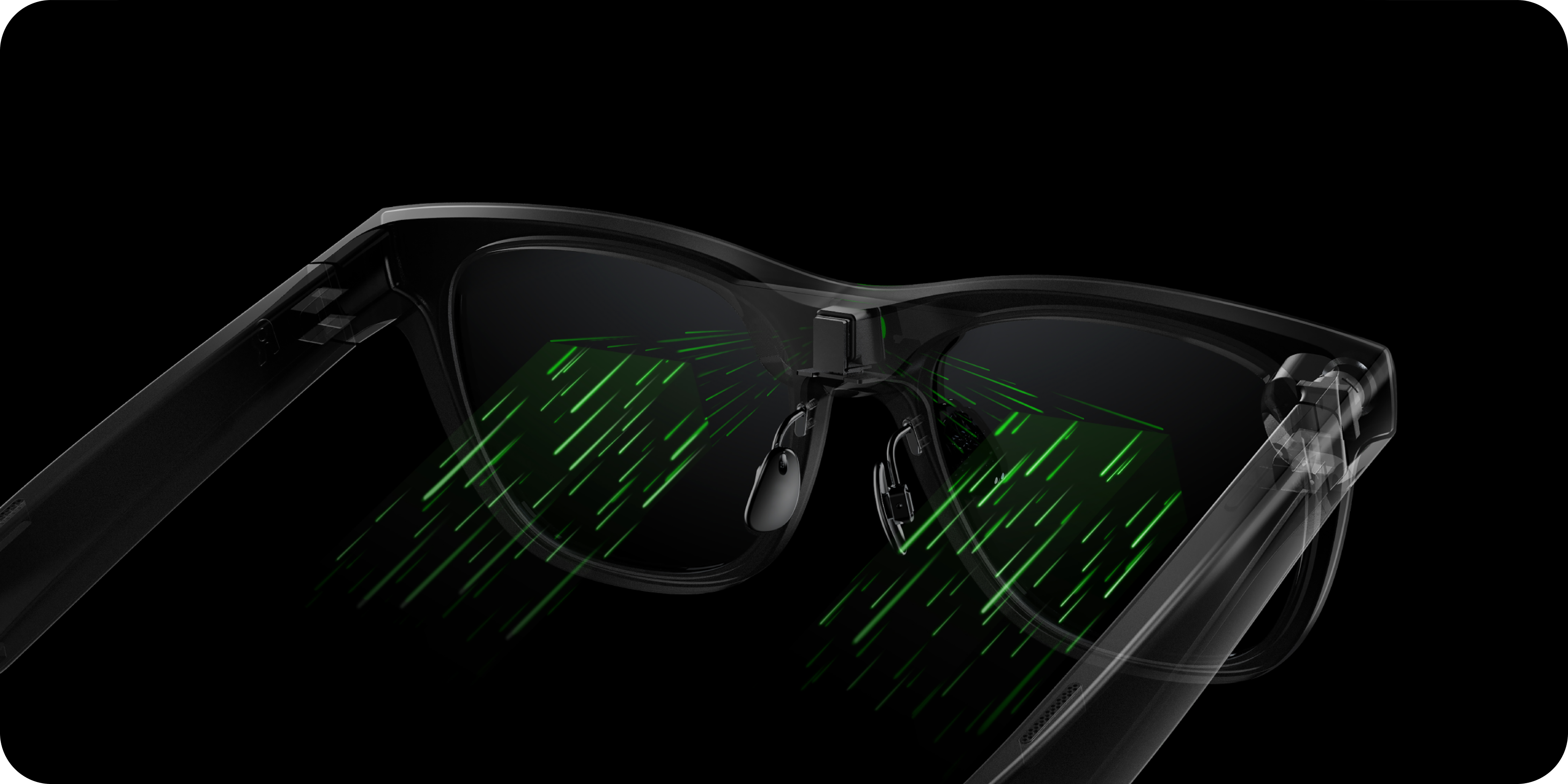Rokid Glasses Micro LED display — 1500 nits, 23° FOV